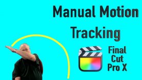 Manual Motion Tracking in Final Cut Pro X FCPX
